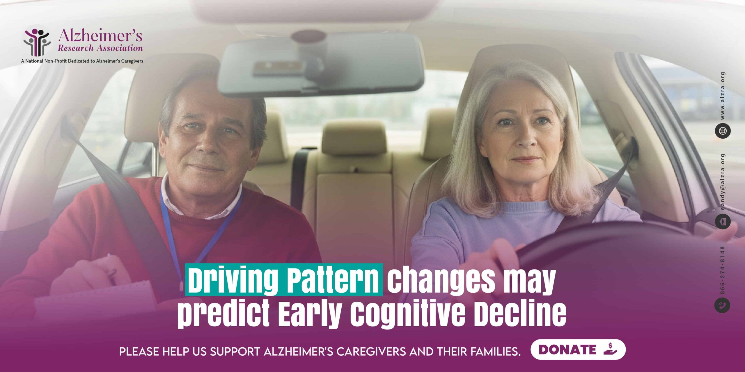 Changes in driving behavior as an early indicator of cognitive decline in older adults